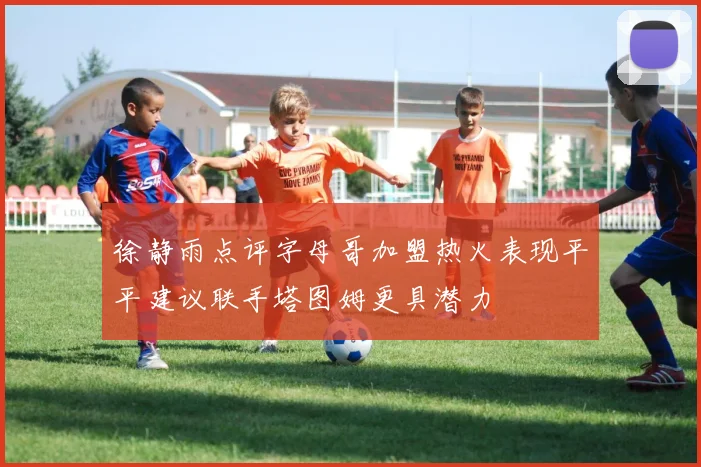 徐静雨点评字母哥加盟热火表现平平建议联手塔图姆更具潜力